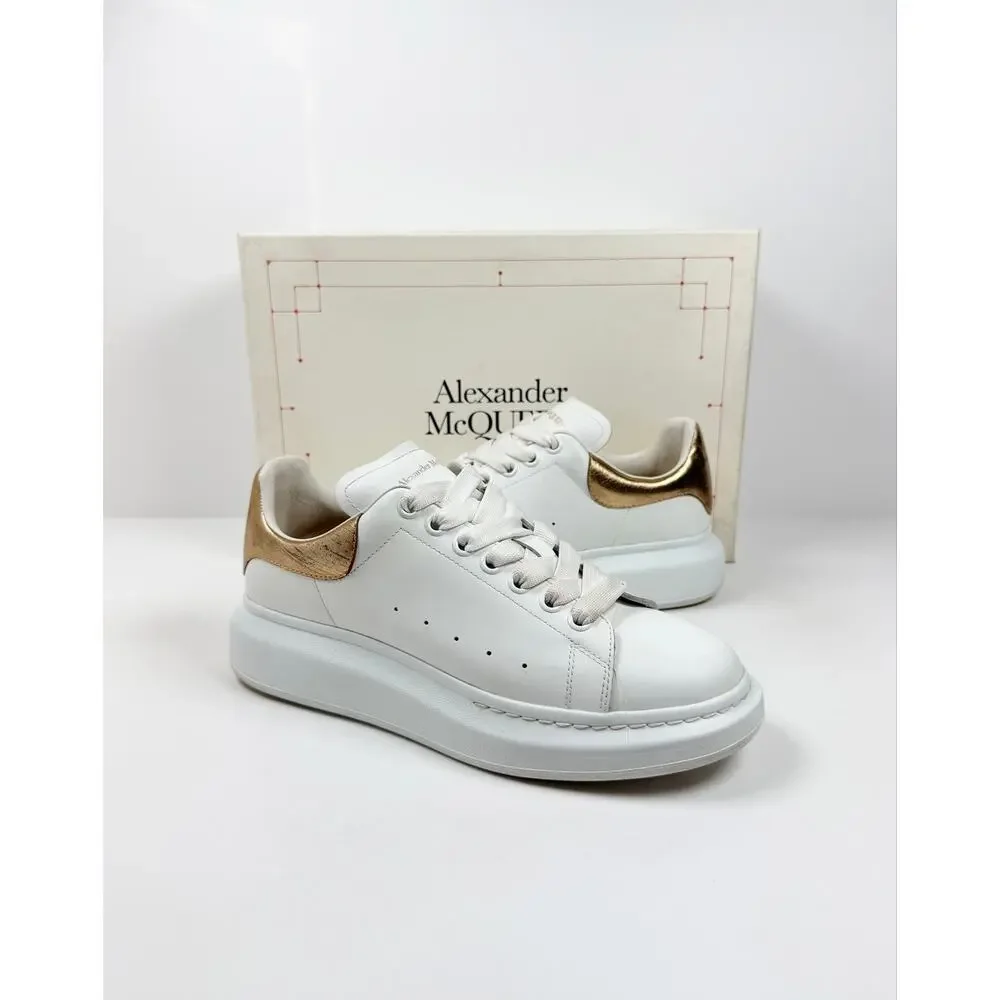 Size 41EU/8US - Alexander McQueen White Gold